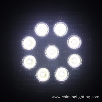 4.2 Inch Spot Flood Fog Lamp 27W Square Waterproof Led Work Light 4X4 4'' Offroad Led Work Light